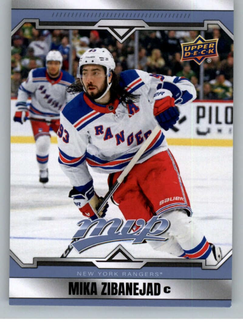 NHLカード Amazon.com: 2024-25 Upper Deck MVP #26 Mika Zibanejad New